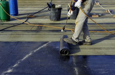 Flat Roof Waterproofing detail