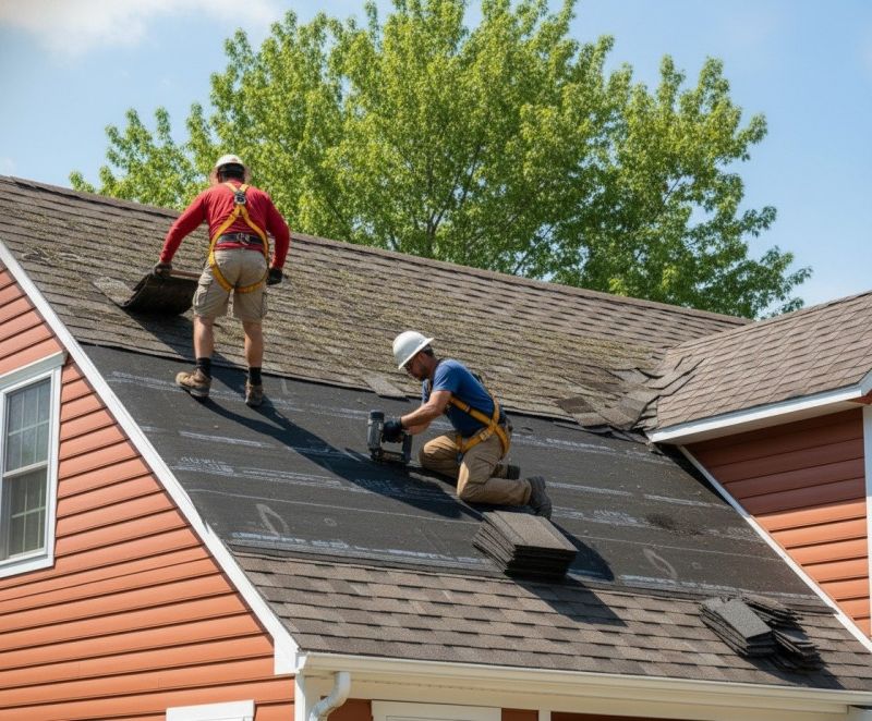 Residential Roof Replacement detail