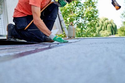 Tar Roof Repair detail