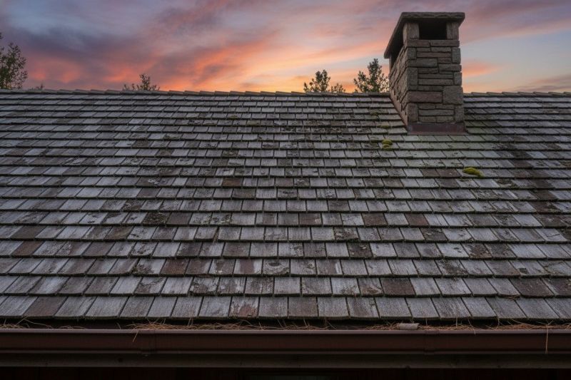 Wood Shake Roof Replacement detail